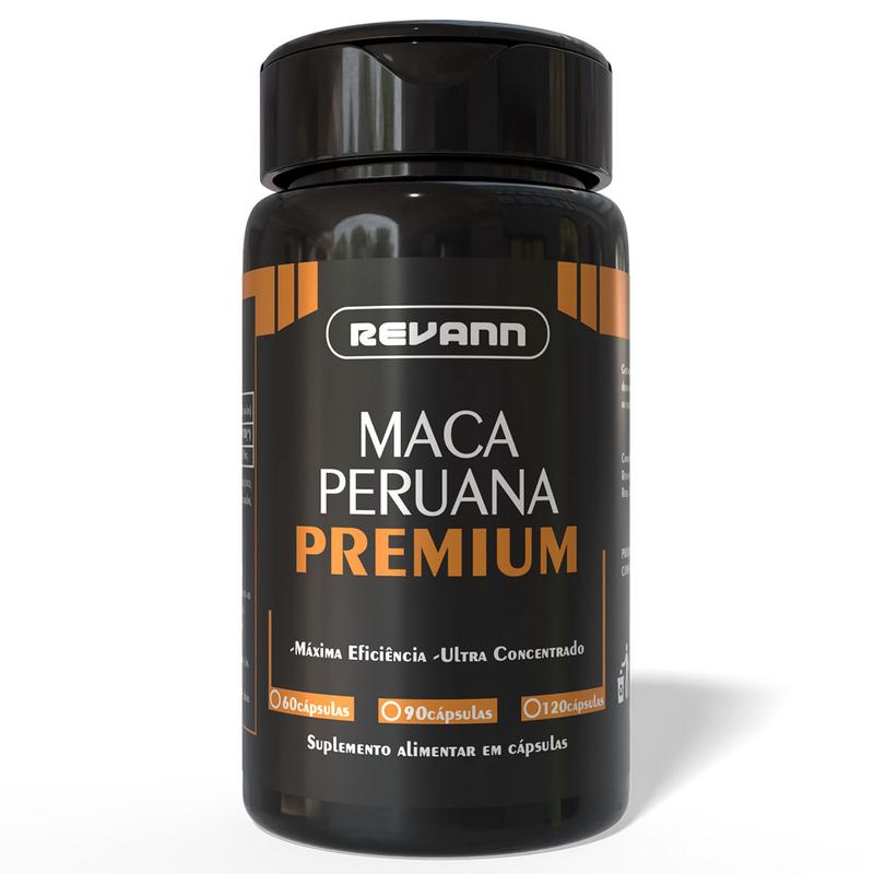 Maca Peruana Premium 120un Energia E Vitalidade